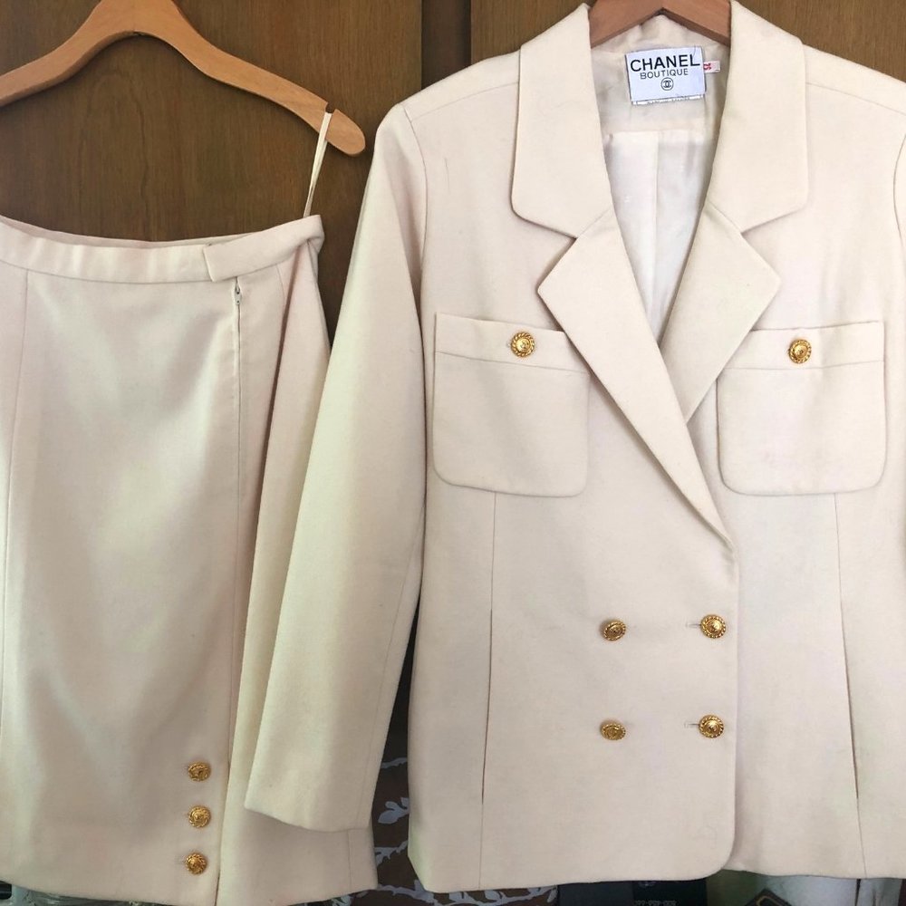 Vintage early Chanel Jacket and Skirt